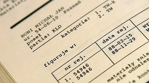 Dakowski: nie od dziś wiadomo, że Boni donosił