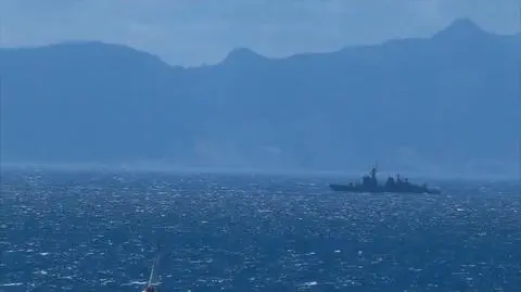 Hiszpański okręt przechwycony w Gibraltarze przez Brytyjski patrol.