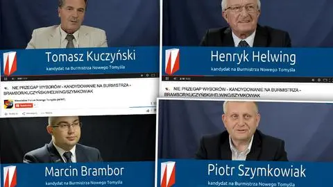 Biegle obsługuje faks i laptop, wysyła e-maile. Zdobędzie fotel burmistrza?