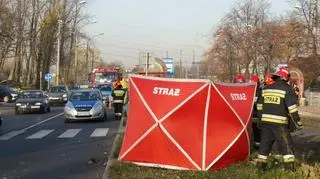 85-latek zginął potrącony na pasach