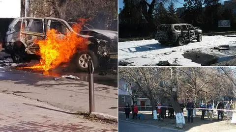 Do zamachu doszło w centralnej części Mariupola 