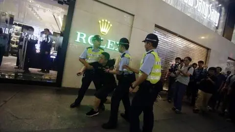 W Hongkongu znów doszło do zamieszek