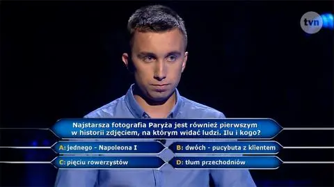 "Milionerzy": kogo widać na najstarszej fotografii Paryża? Pytanie za 125 tysięcy
