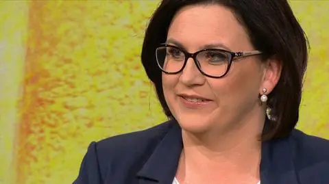 Małgorzata Sadurska była gościem"Piaskiem po oczach"