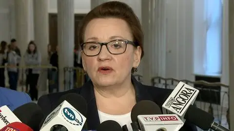 Minister Zalewska jest pewna, reformu edukacji
