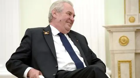 Zeman chciałby, by Czechy stały się "lotniskowcem" Chin w Europie