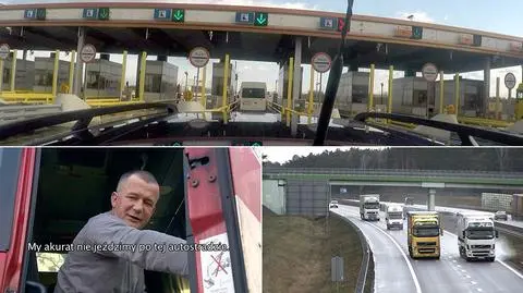 Niektórzy kierowcy wybierają małe lokalne drogi 