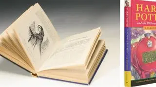 Pierwsza książka o Harrym Potterze z 1997 roku wraz z odręcznymi notatkami J.K. Rowling trafia na aukcję