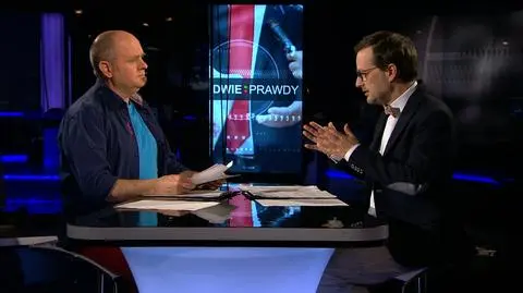 Roman Kurkiewicz i Jan Wróbel w programie "Dwie prawdy"