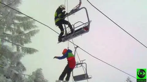 Kolejka w Krynicy zatrzymała się