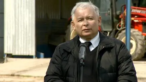 Jarosław Kaczyński w miejscowości Kiełczew Smużny IV