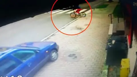 Ostróda. Bez zastanowienia wjechał rowerem prosto pod samochód