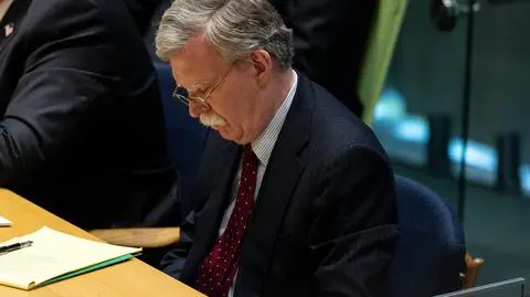 John Bolton jeszcze jako doradca Donalda Trumpa odbył wizytę na Ukrainę w sierpniu tego roku [archiwalne]