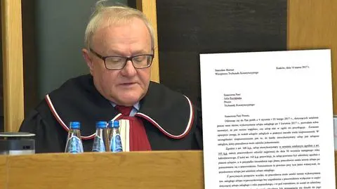 Oświadczenie Stanisława Biernata do prezes Julii Przyłębskiej