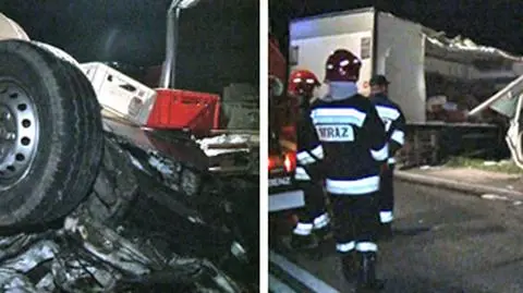 Ciężarówka, dwa busy i pięć ofiar