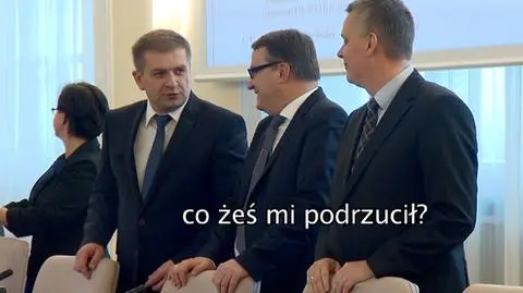 Szefowie resportów przed rozpoczęciem posiedzenia rady ministrów