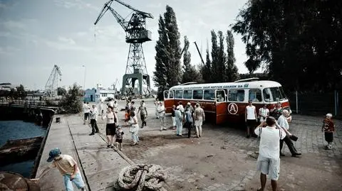 "Ogórek" nie pojeździ po stoczni. Skończyła się trasa i kasa