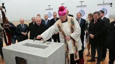 Kamień węgielny pod budowę fabryki Volkswagena we Wrześni. Powstanie 3 tysiące miejsc pracy
