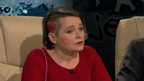 Anna Zawadzka spowodowała przerwanie programu "Tak jest"