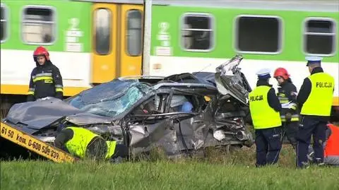 Raport po tragedii na przejeździe w Kozerkach. Liczne zaniedbania. Amfetamina we krwi dróżnika 