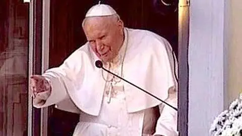 Strona przestaje działać... w hołdzie papieżowi