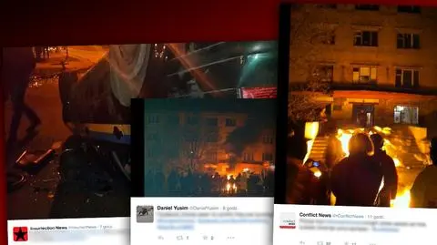 Zamieszki w Donbasie po śmierci dziewczynki pod kołami transportera