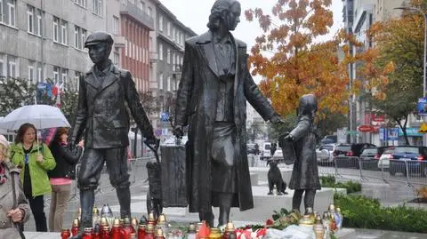 Pomnik wysiedlonych gdynian. "Nie ma i nie będzie zgody i tłumaczenia dla tych, którzy eksterminują cywilną ludność"