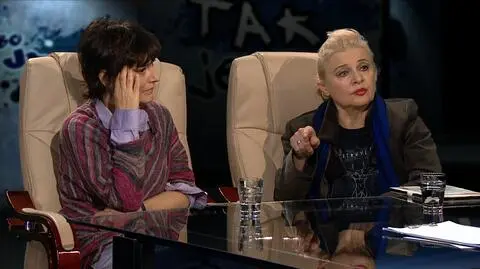Kazimiera Szczuka i Anna Chodakowska były gośćmi programu "Tak jest"