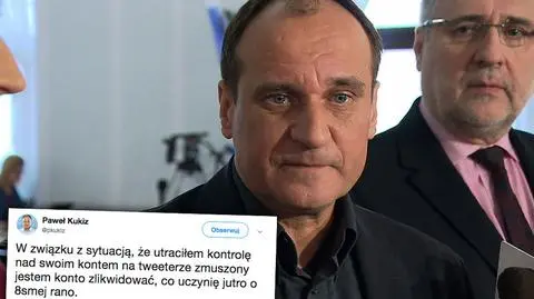 Burza po wpisach Pawła Kukiza na Twitterze