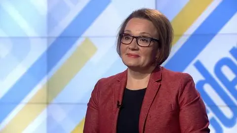 Anna Zalewska była gościem "Jeden na jeden"
