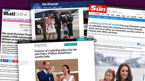 Media na Wyspach skupiają się na dzieciach pary książęcej