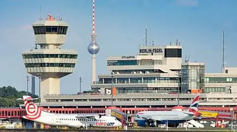 Finka zamieszkała na lotnisku w Berlinie