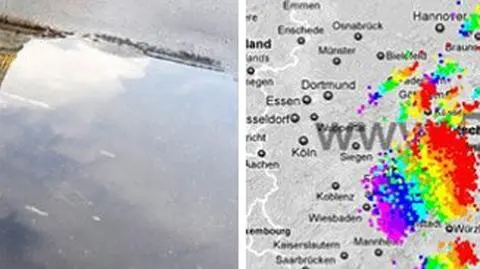 Burze szaleją w Niemczech. Teraz zmierzają do Polski