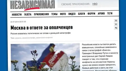 Rosyjska prasa: Rosja była politycznie niegotowa na katastrofę 