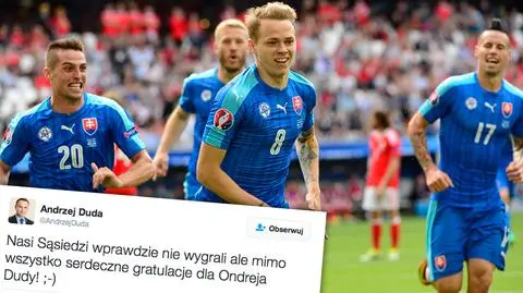 Prezydent Duda po meczu Euro pogratulował piłkarzowi Legii