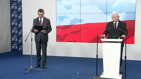 Marek Kuchciński announced his resignation as Marshal of the Sejm on Thursday, at a conference held with Law and Justice leader Jarosław Kaczyński