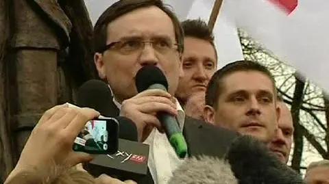 Ziobro nie przemówi podczas marszu. Zabronił o. Rydzyk?
