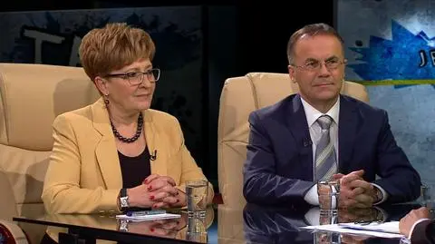 Elżbieta Radziszewska i Jarosław Sellin w Tak Jest