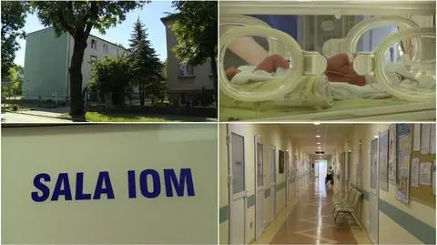 Dziecko znajduje się na OIOM-ie
