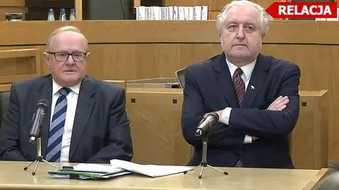 Sędziowie TK na konferencji prasowej