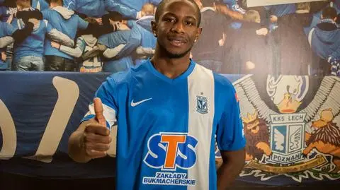 Arnaud Djoum piłkarzem Lecha Poznań