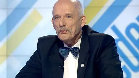 Janusz Korwin-Mikke w "Jeden na jeden" 