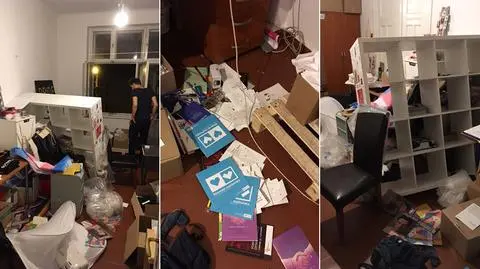 Biuro stowarzyszenia zostało zdemolowane
