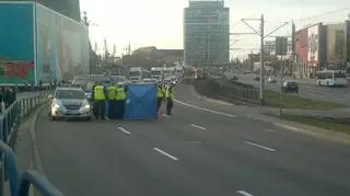 Pieszy zginął na miejscu