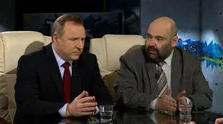 Jacek Kurski i Andrzej Golimont w Tak Jest
