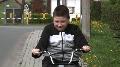 Knurów. Autystyczny Piotruś ma już nowy rower