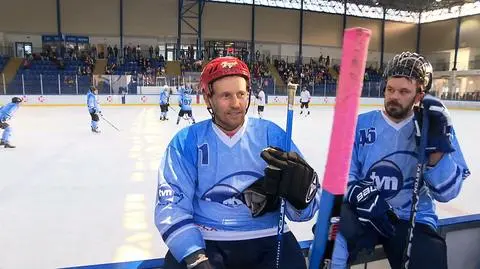 Hokejowy mecz charytatywny TVN24 i reprezentacji artystów