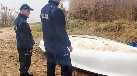 Policjanci porwali łódź żeby uratować tonącego wędkarza