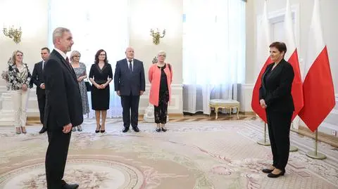 Akt powołania został wręczony przez szefową Kancelarii Prezydenta Halinę Szymańską