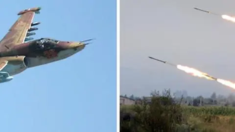 Rosja bombarduje gruzińską bazę lotniczą